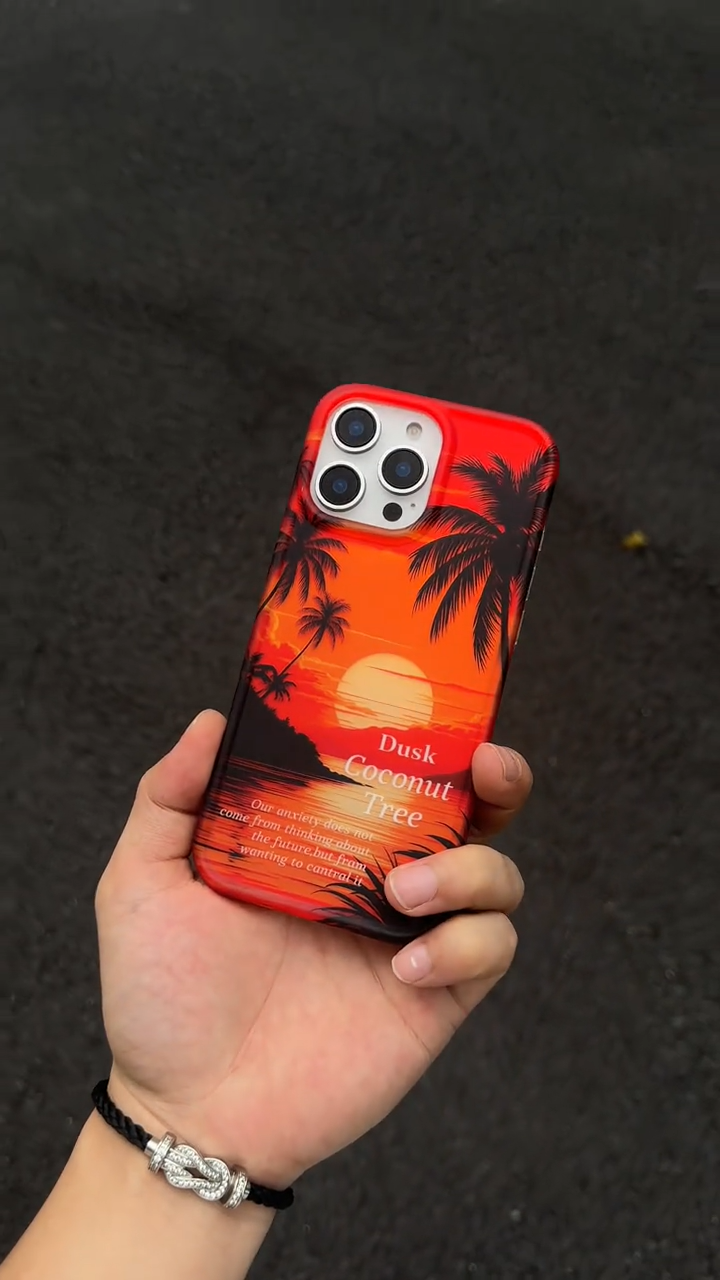 高級亮面磨砂全包手機殼-ZUIHANG SHOP